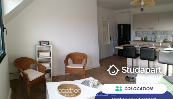 Colocation �tudiante Studio &agrave; Blois (41000)