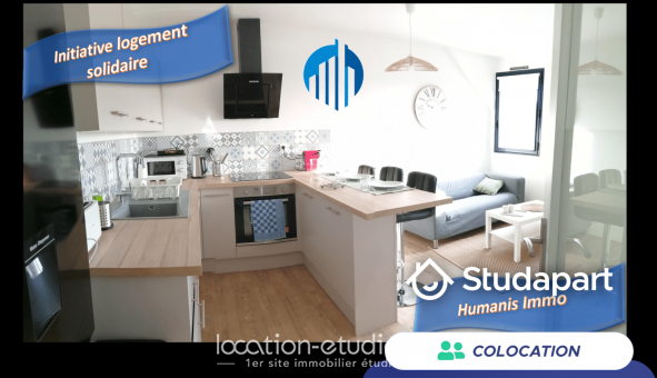 Colocation étudiante Chambre dans une colocation de 12m2