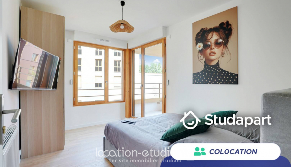 Colocation tudiante Studio à Bobigny (93000)