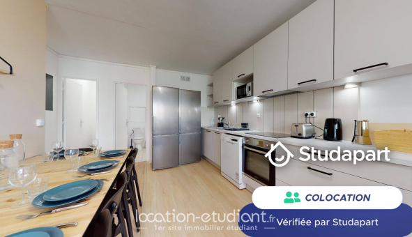Colocation �tudiante Studio &agrave; Bordeaux (33300)
