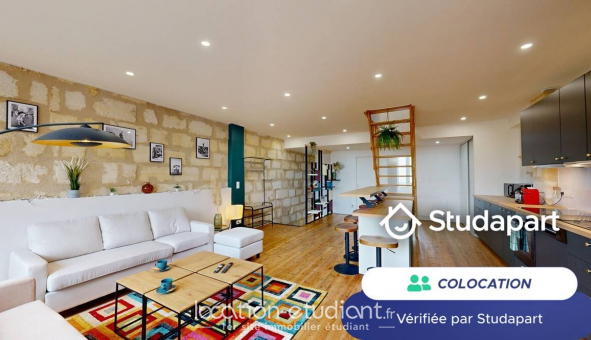 Colocation tudiante Studio à Bordeaux (33300)