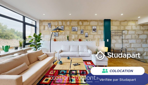 Colocation tudiante Studio à Bordeaux (33300)