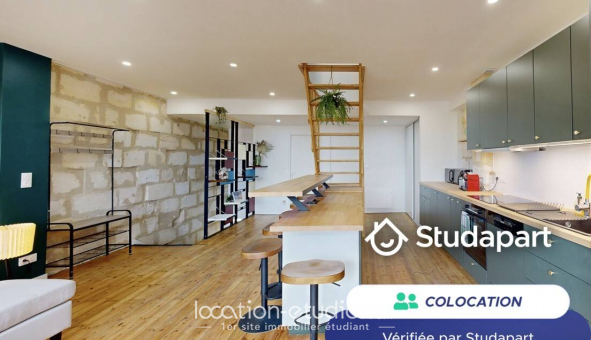 Colocation tudiante Studio à Bordeaux (33300)