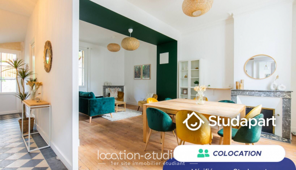 Colocation tudiante Studio à Bordeaux (33300)