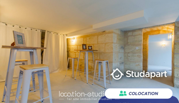 Colocation tudiante Studio à Bordeaux (33300)