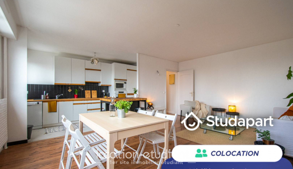 Colocation tudiante Chambre dans une colocation de 12m2