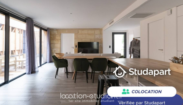 Colocation tudiante Studio à Bordeaux (33300)