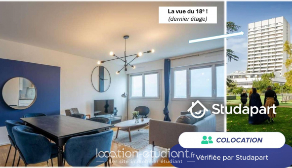 Colocation �tudiante Studio &agrave; Bordeaux (33300)