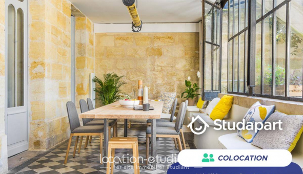 Colocation tudiante Studio à Bordeaux (33300)