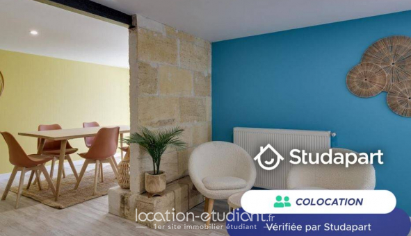 Colocation �tudiante Studio &agrave; Bordeaux (33300)