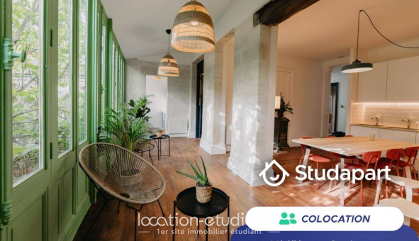 Colocation �tudiante Studio &agrave; Bordeaux (33300)