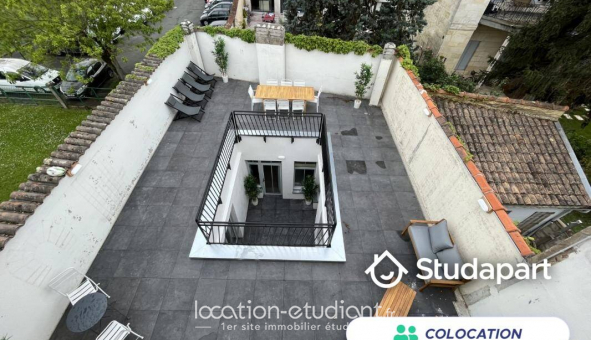 Colocation �tudiante Studio &agrave; Bordeaux (33300)