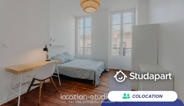 Colocation �tudiante Studio &agrave; Bordeaux (33300)