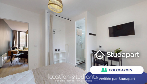 Colocation �tudiante Studio &agrave; Bordeaux (33300)