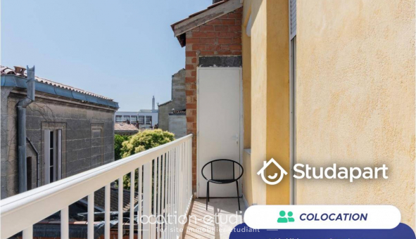 Colocation �tudiante Studio &agrave; Bordeaux (33300)