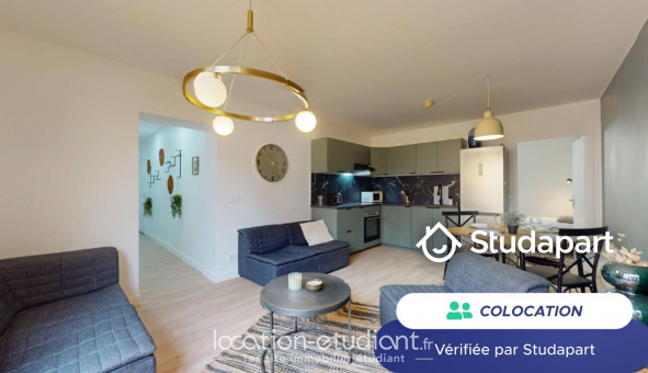 Colocation �tudiante Studio &agrave; Bordeaux (33300)