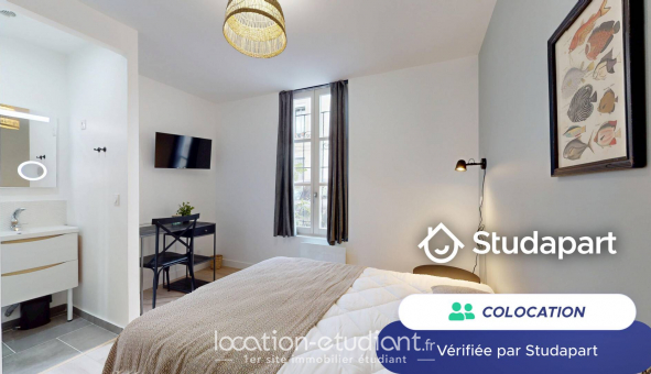 Colocation �tudiante Studio &agrave; Bordeaux (33300)