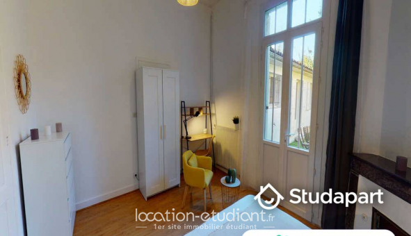 Colocation �tudiante Studio &agrave; Bordeaux (33300)