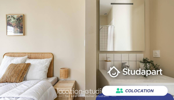 Colocation �tudiante Studio &agrave; Bordeaux (33300)