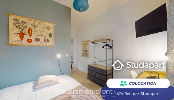 Colocation �tudiante Studio &agrave; Bordeaux (33300)