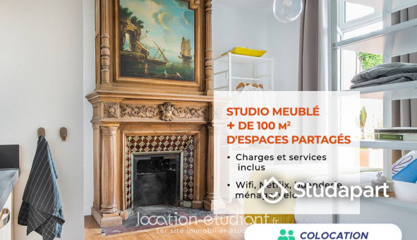 Colocation �tudiante Studio &agrave; Bordeaux (33300)
