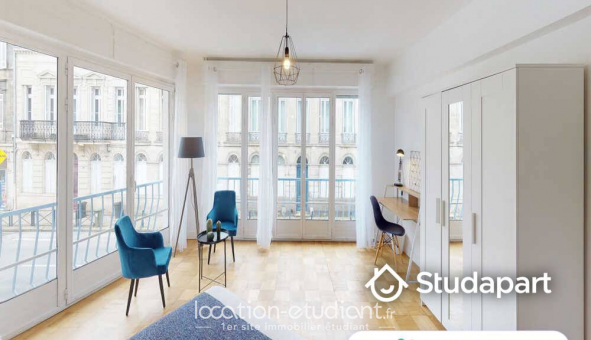 Colocation �tudiante Studio &agrave; Bordeaux (33300)