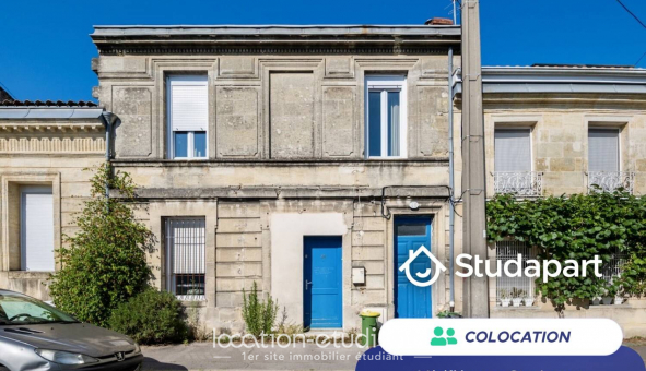 Colocation tudiante T3 à Bordeaux (33300)