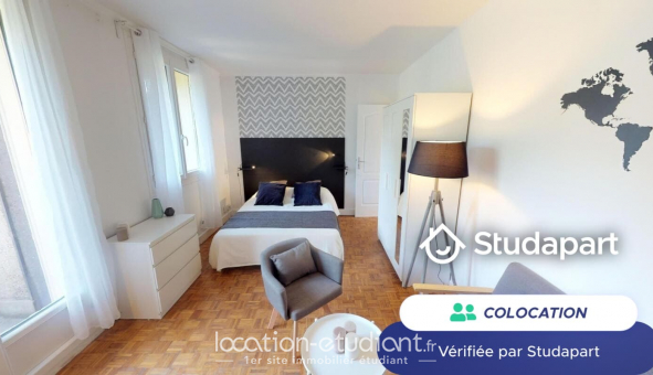 Colocation étudiante T1 à Boulogne Billancourt (92100)