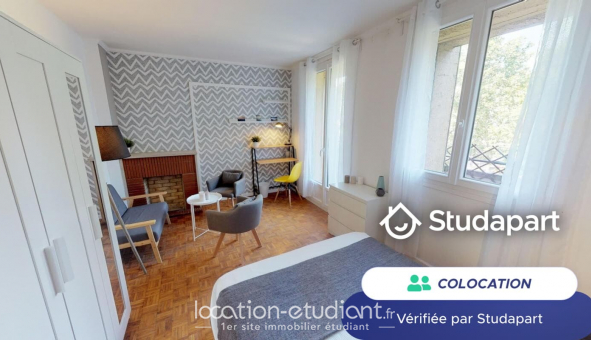 Colocation étudiante T1 à Boulogne Billancourt (92100)