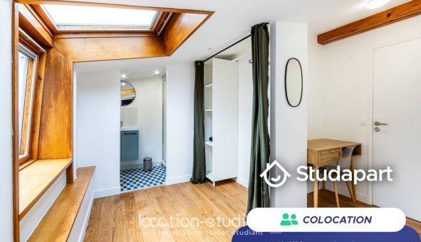 Colocation �tudiante Studio &agrave; Boulogne Billancourt (92100)