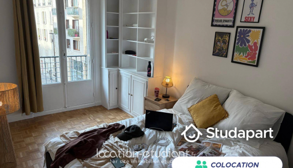 Colocation �tudiante Studio &agrave; Boulogne Billancourt (92100)