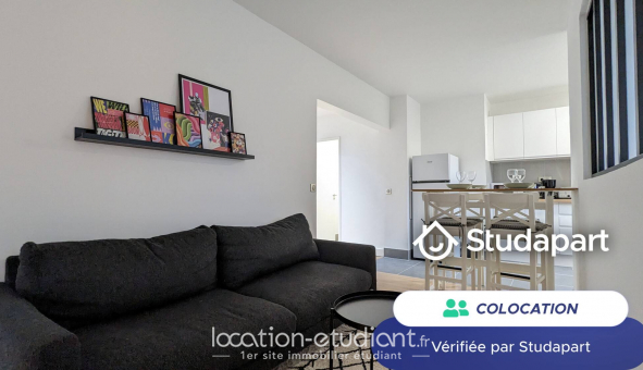 Colocation �tudiante Studio &agrave; Boulogne Billancourt (92100)