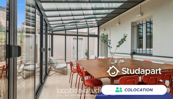 Colocation �tudiante Studio &agrave; Boulogne Billancourt (92100)