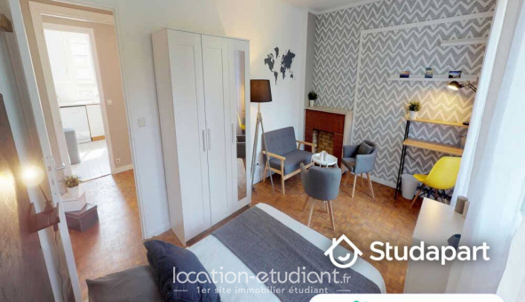 Colocation �tudiante Studio &agrave; Boulogne Billancourt (92100)
