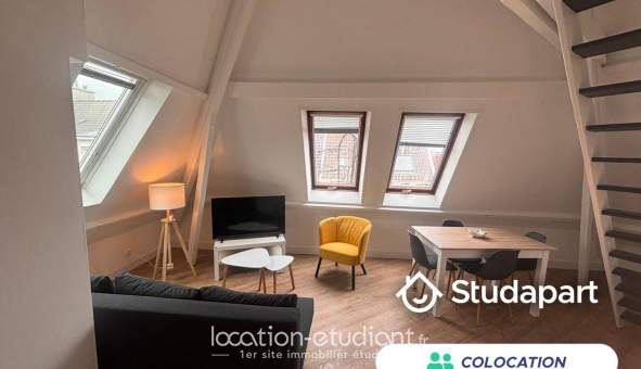 Colocation tudiante Studio à Boulogne sur Mer (62200)