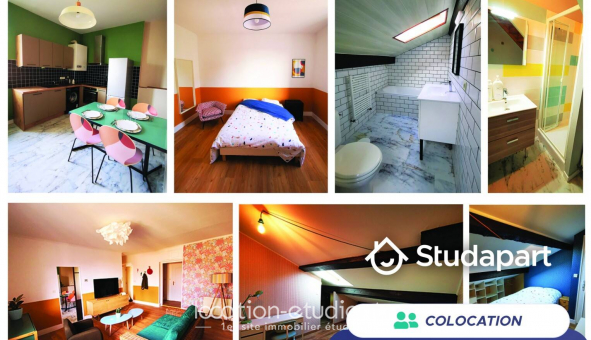 Colocation tudiante Studio à Bourg en Bresse (01000)