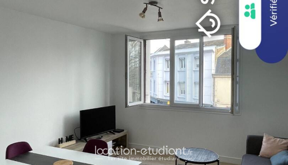 Colocation étudiante Studio &agrave; Bourges (18000)