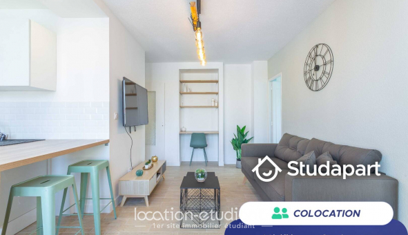 Colocation tudiante Studio à Bourgoin Jallieu (38300)