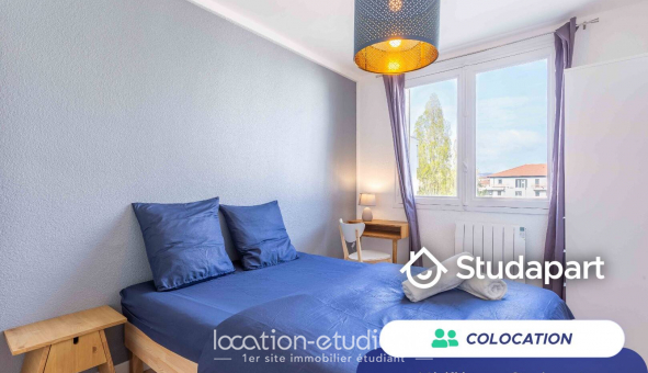 Colocation tudiante Studio à Bourgoin Jallieu (38300)