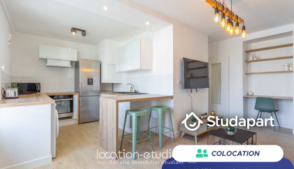 Colocation tudiante Studio à Bourgoin Jallieu (38300)