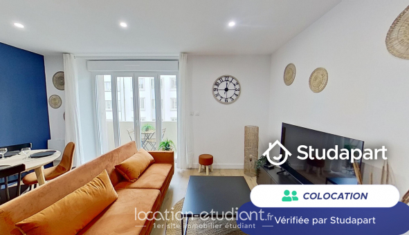 Colocation �tudiante Studio &agrave; Brest (29200)