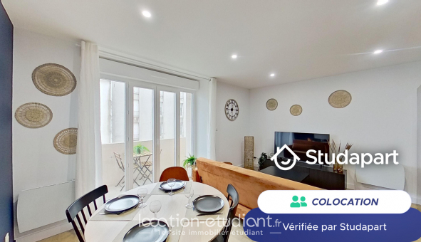 Colocation �tudiante Studio &agrave; Brest (29200)