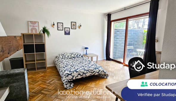 Colocation étudiante Chambre dans une colocation de 13m2
