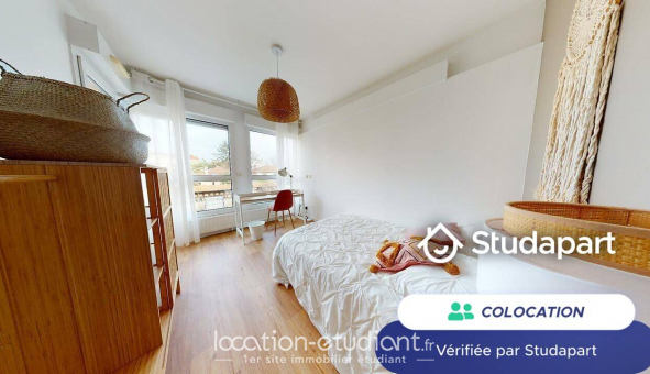 Colocation tudiante Studio à Bron (69500)