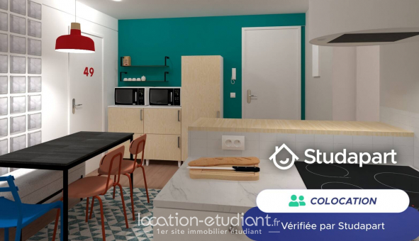 Colocation tudiante Studio à Bron (69500)