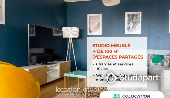 Colocation tudiante Studio à Bron (69500)