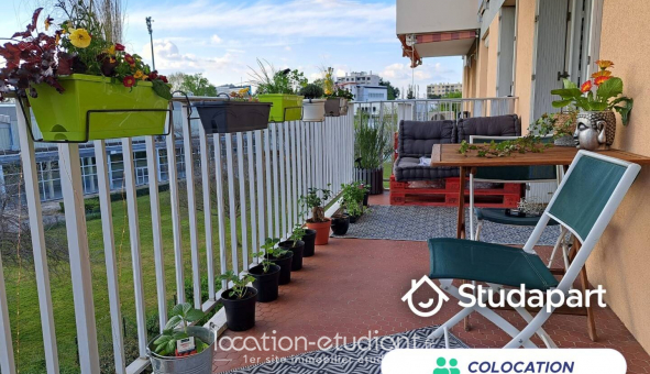 Colocation �tudiante Studio &agrave; Bron (69500)