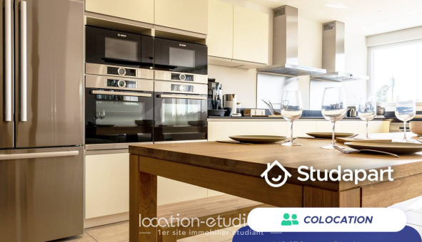 Colocation étudiante Studio &agrave; Bron (69500)