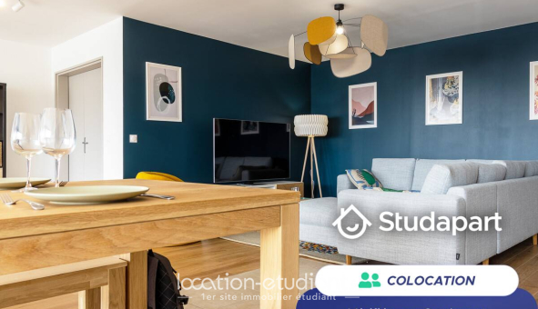 Colocation étudiante Studio &agrave; Bron (69500)