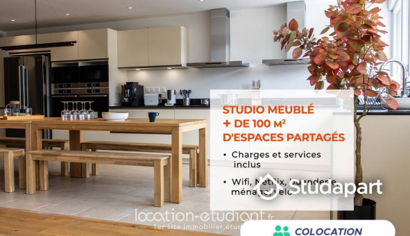 Colocation �tudiante Studio &agrave; Bron (69500)